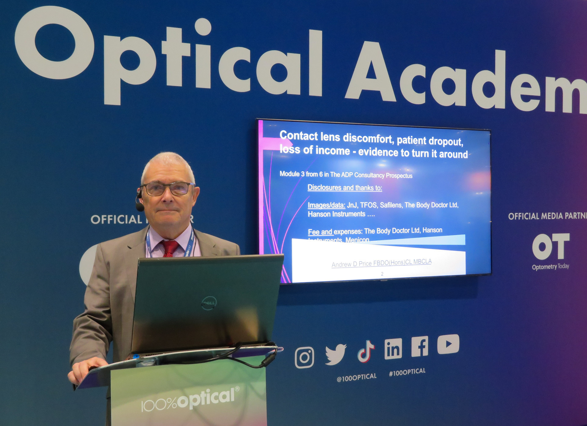 andrew at 100 optical