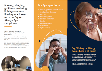 Dry Eye Clinic Brochure